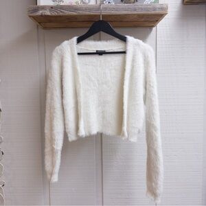 Wild Fable Soft Cream Open-Front Shrug